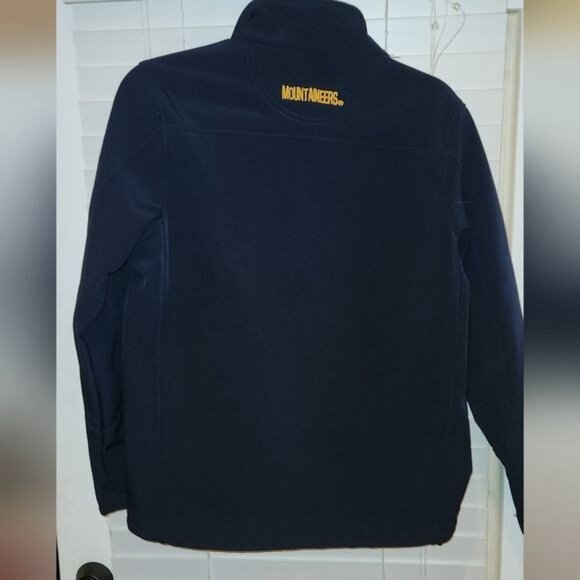 WEST VIRGINIA MOUNTAINEERS colosseum YOUTH MEDIUM 12/14 jacket preowned - Picture 7 of 11